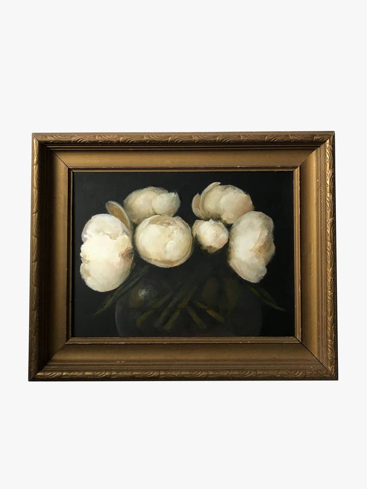 Peonies .08 Canvas print for wholesale by Diana Brambila Art