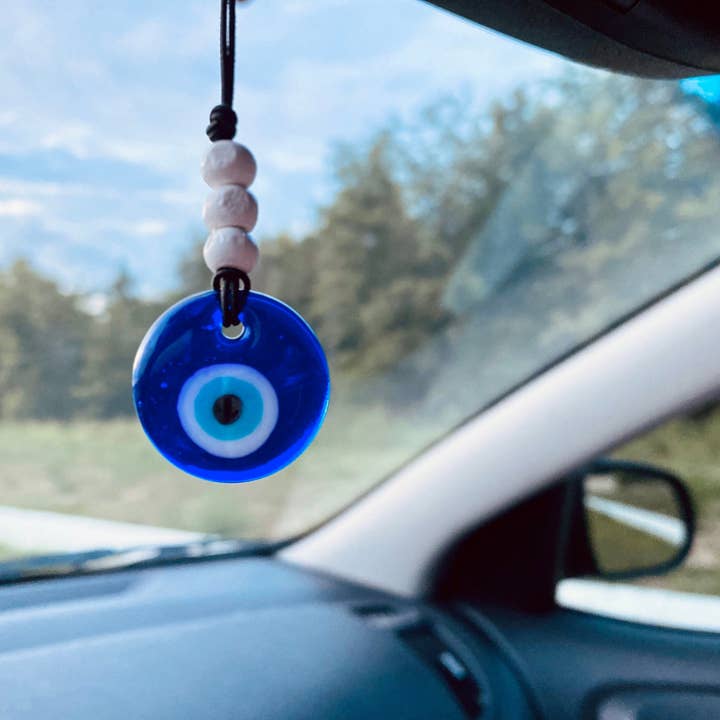 Evil Eye Car Charm for wholesale by Cavella Co.