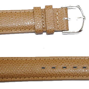 BRACELETS MONTRE ACH – Großhandel Uhrenarmband – Damen – 18 mm Palerma goldenes Leder-Uhrenarmband