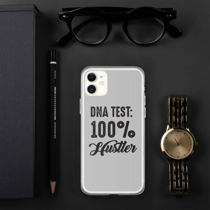 DNA Test: 100% Hustler iPhone Case for wholesale by STFU