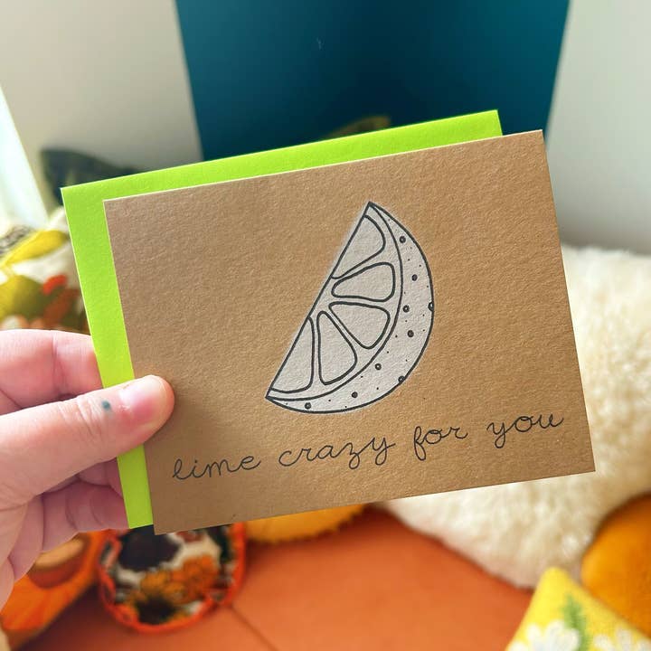 Kärlek Lime galen för dig kort för wholesale av Chateau Blanche