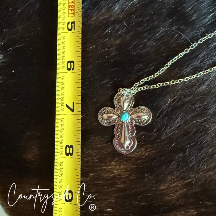 Countryside Co. - Wholesale Pendant/Charm Necklace - Southwestern Cross Necklace3