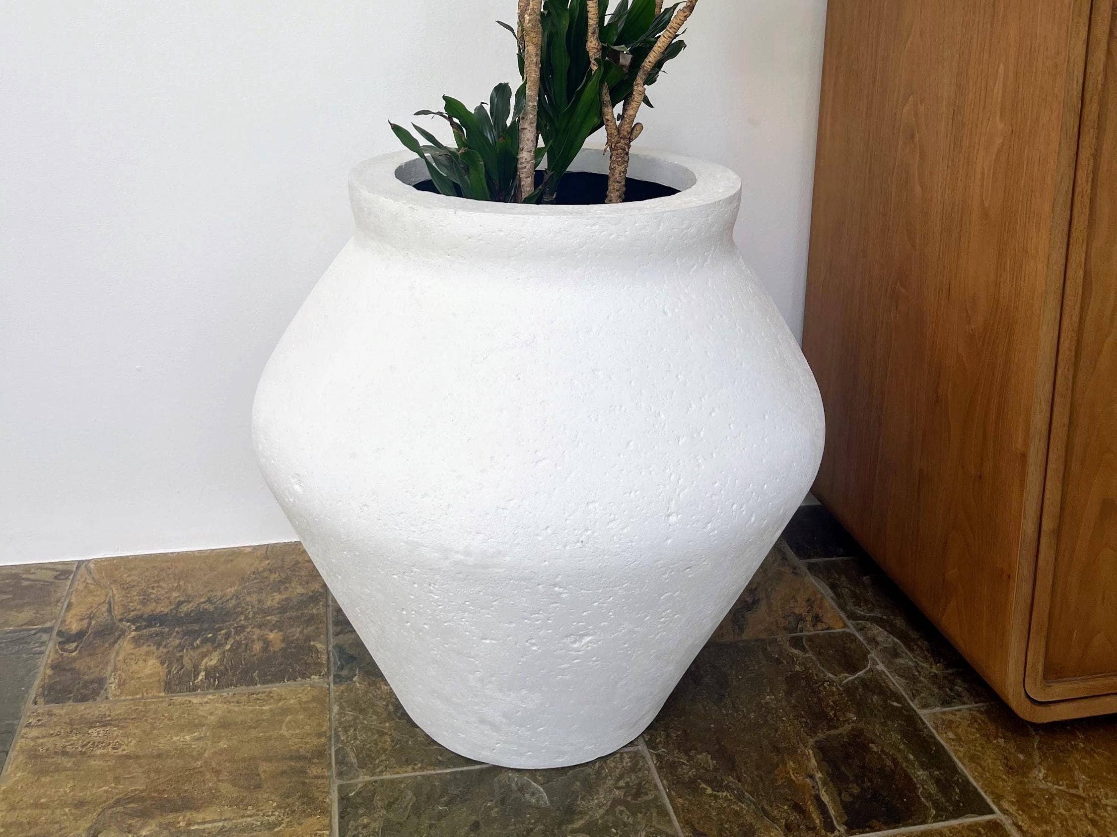 Tikal Composite Designs - Wholesale Plant Pot - Lightweight Concrete Planter Vessel2
