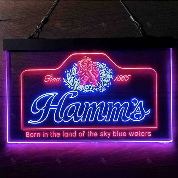 Glow Neon - Wholesale Neon Sign - HAMM'S BEER SINCE 1865 NEON-LIKE LED SIGN4