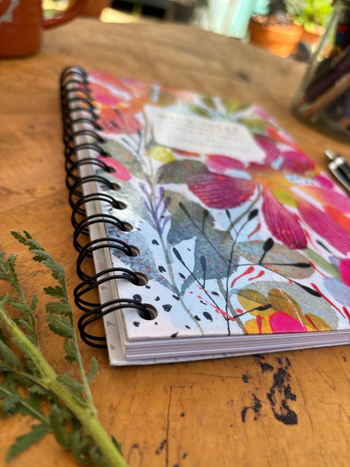 Erika's Whimsical Art – wholesale Notebook – Wild Ideas -A5 Handmade Notebook / Illustrated Journal  5