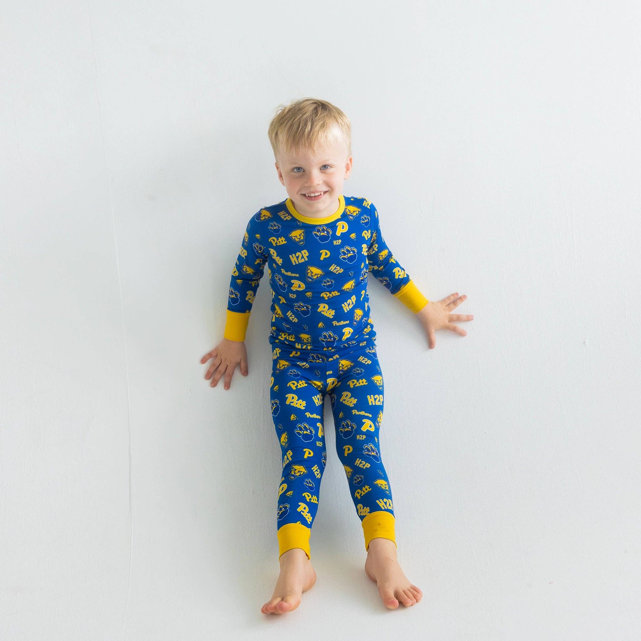 Tailgate Tikes - Wholesale Sleepwear Set - Kids - Pitt Panthers Two-Piece Pajama Set10