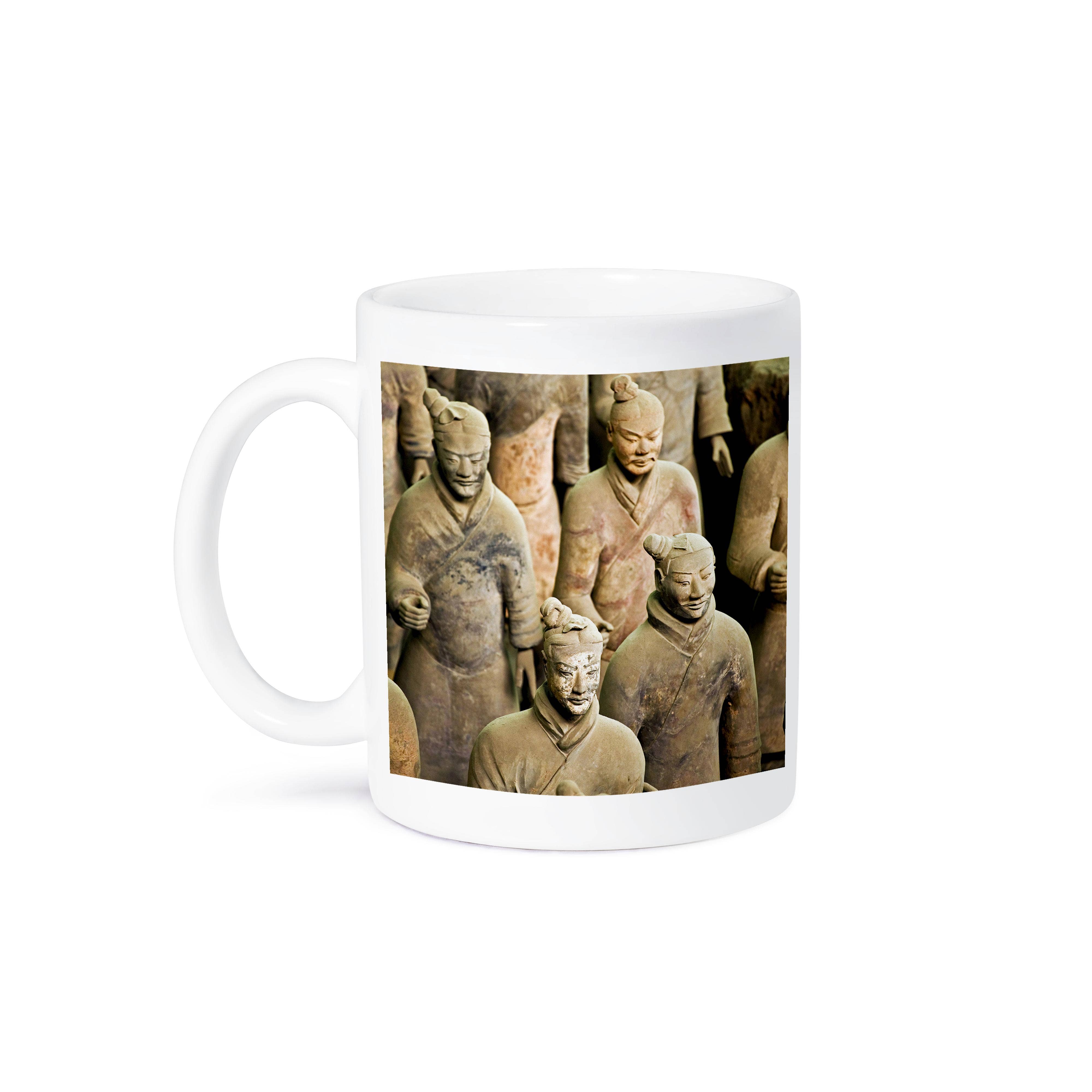 3dRose – Großhandel Kaffeebecher – 3dRose, China, Qin Shi Huang Di Mausoleum, Terrakotta-Krieger - AS07 MGL0060 - Miva Stock, Tasse8