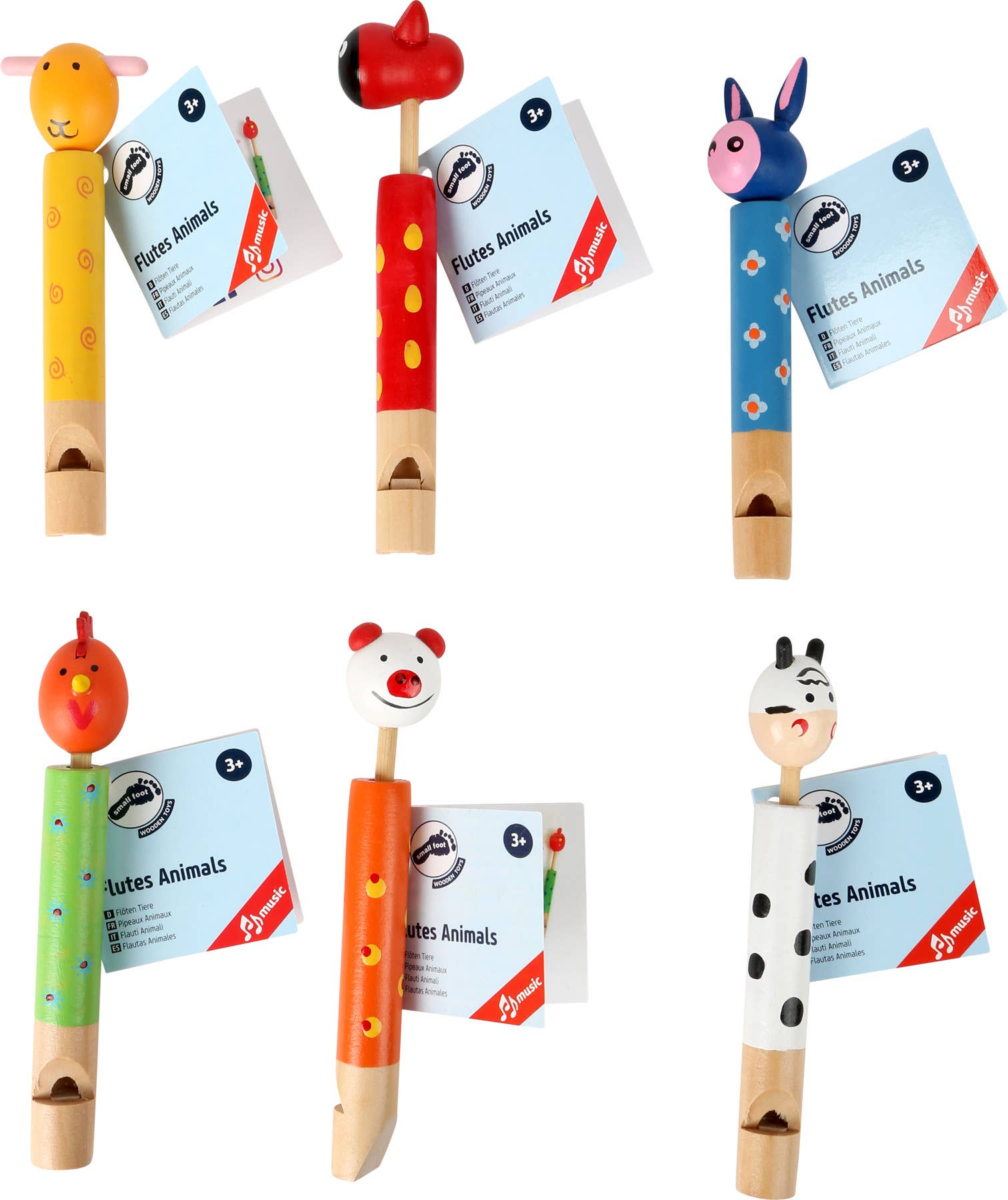 small foot - Wholesale Musical Toy - Kids & Baby - Animal Flutes1