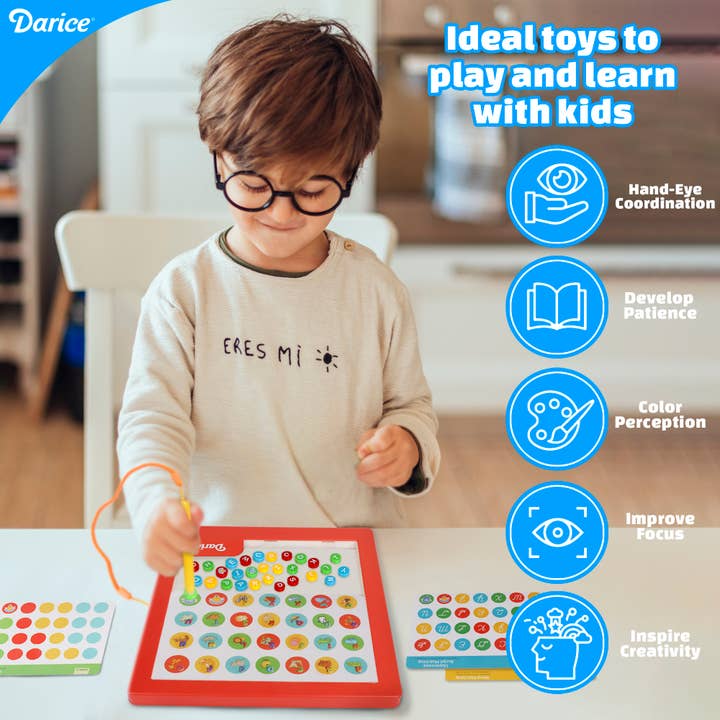 The Toy Group - Wholesale Magnet - ABC Magna Dots- Darice5