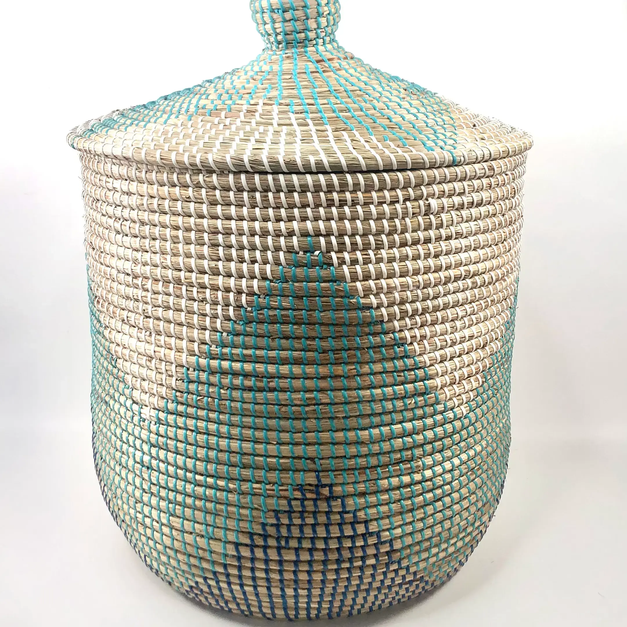 GreenWave - Wholesale Laundry Hamper - Seagrass Storage Baskets set of 21