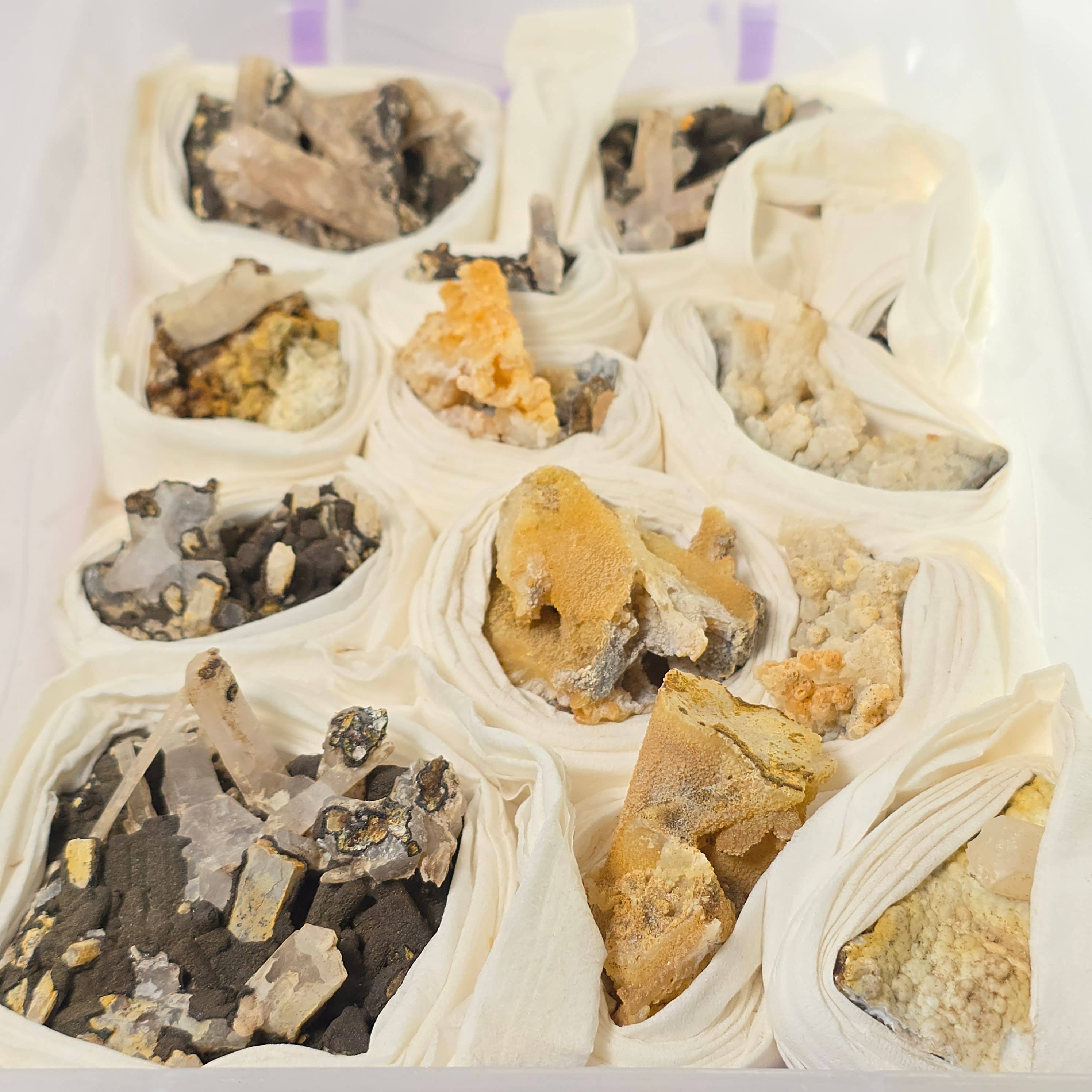 Aquamarine Daydream Wholesale - Wholesale Spiritual Stone/Crystal - Aragonite 12pcs ~ Bulk Mineral Specimens ~ Crystals2