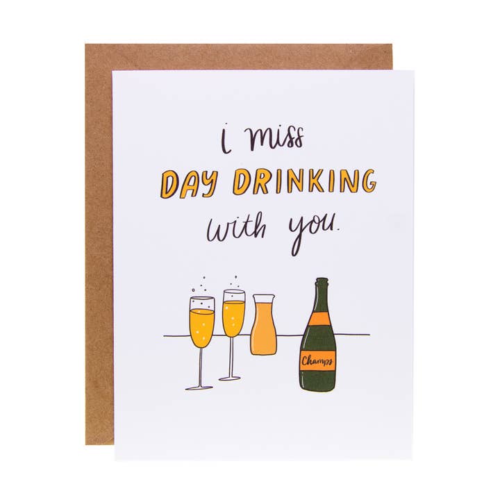 Day Drinking for wholesale by Drawing a Blank Cards + Gifts