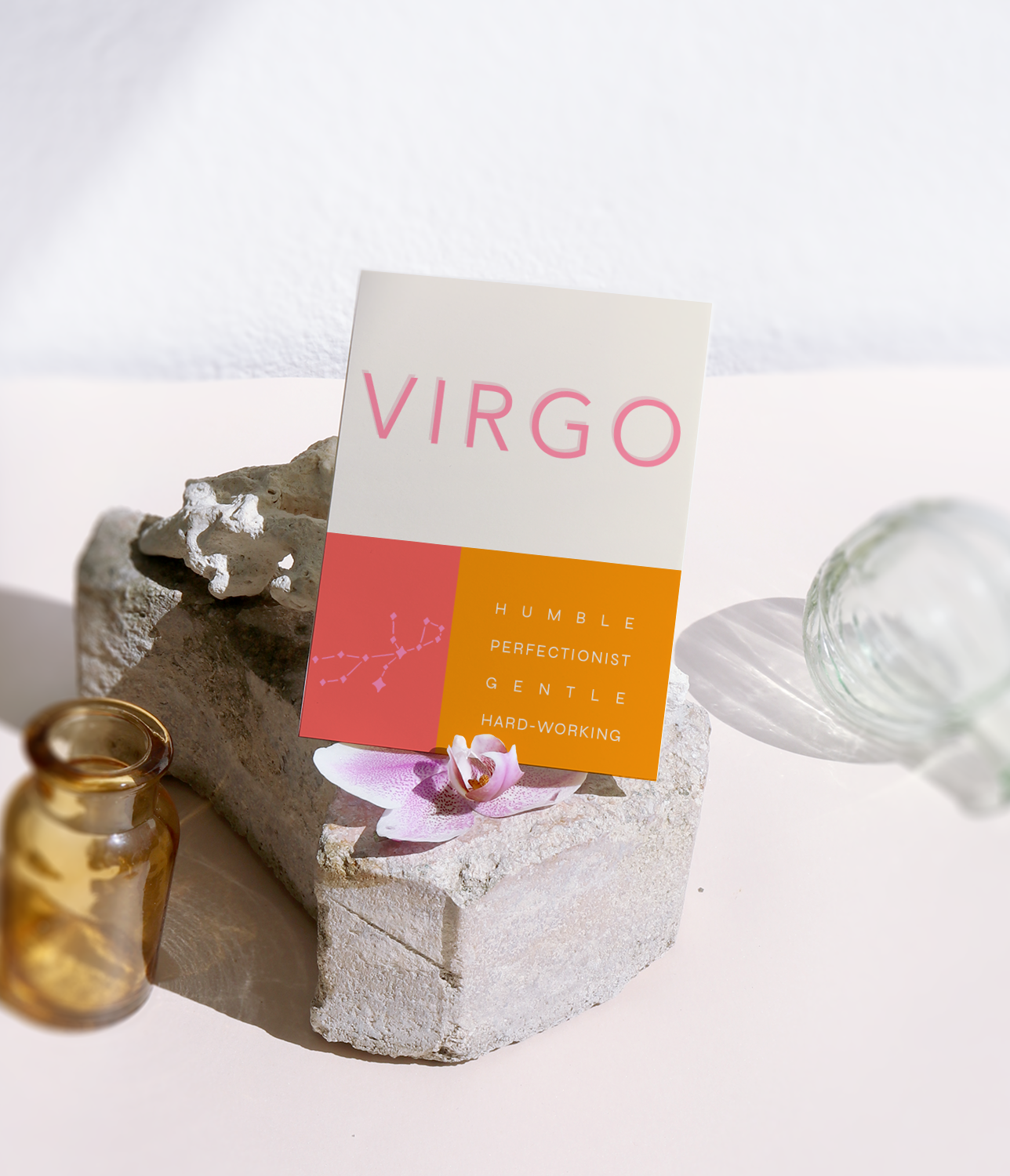 Bon Femmes – wholesale Birthday card – Virgo Zodiac Card1