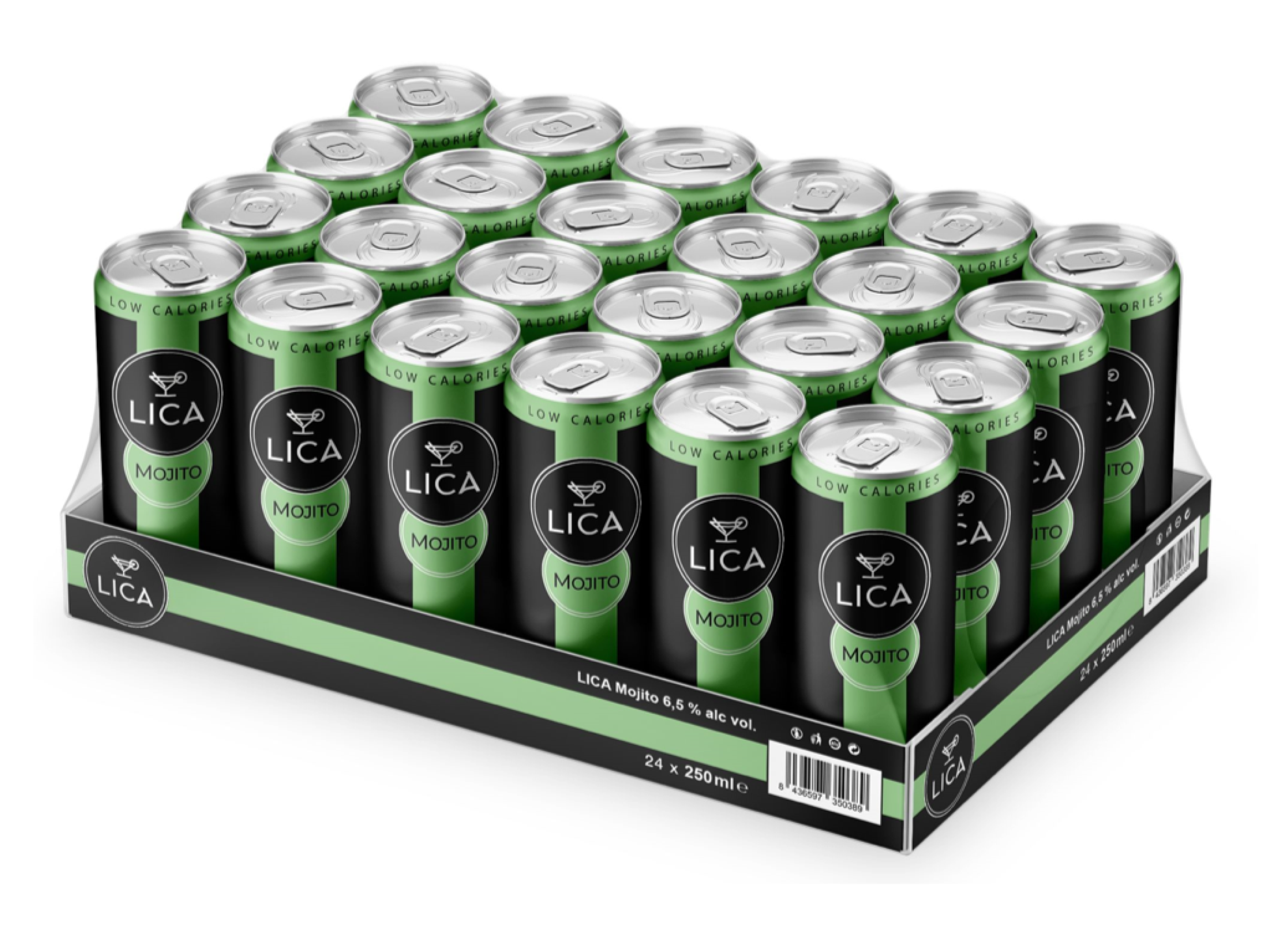 Lica Bv - Wholesale Cocktail Mix/Syrup - LICA Mojito 6.5% alc. ZERO sugar4