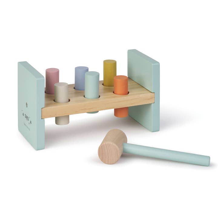 Wooden Pounding Bench for wholesale by Saro / Kalencom