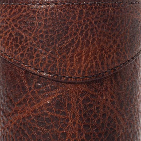 Mission Mercantile Leather Goods - Wholesale Drink Huggers & Koozies - Campaign Leather Can Koozie