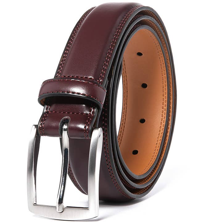 Leather Belt Fashion & Classic Designs 1015 Wine for wholesale by Fabio Valenti