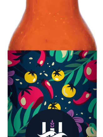 Sun Kissed Tomato Hot Sauce for wholesale by Hillside Harvest