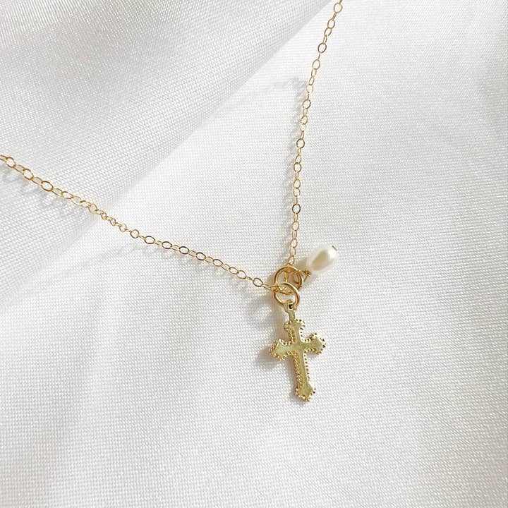 True by Kristy Jewelry - Wholesale Pendant/Charm Necklace - Truly Blessed Charm Necklace Gold Filled Sterling Silver