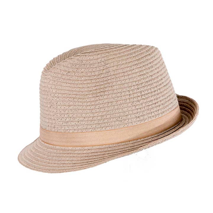 Max Alexander by Cupids Millinery Melbourne - Wholesale Fedora - Women's - Grey Short Brim Fedora Hat1