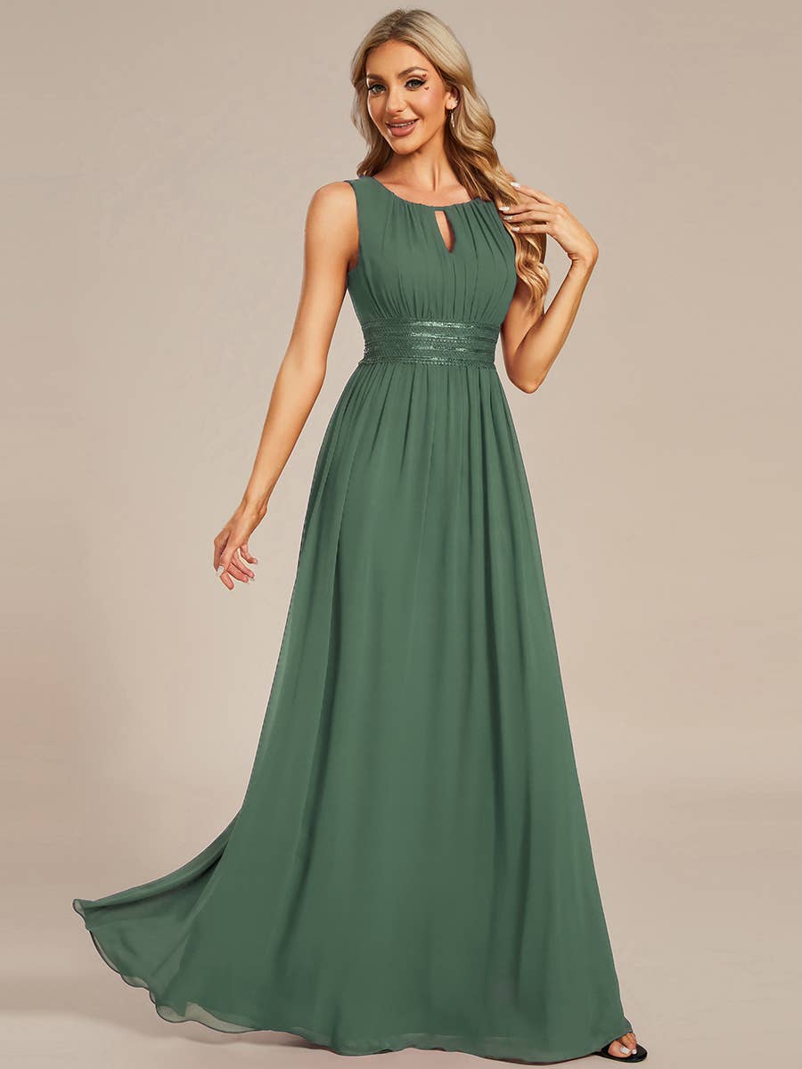 Ever-Pretty – wholesale Gown – Women's – Elegant Pleated Sequin Bridesmaids Dress34