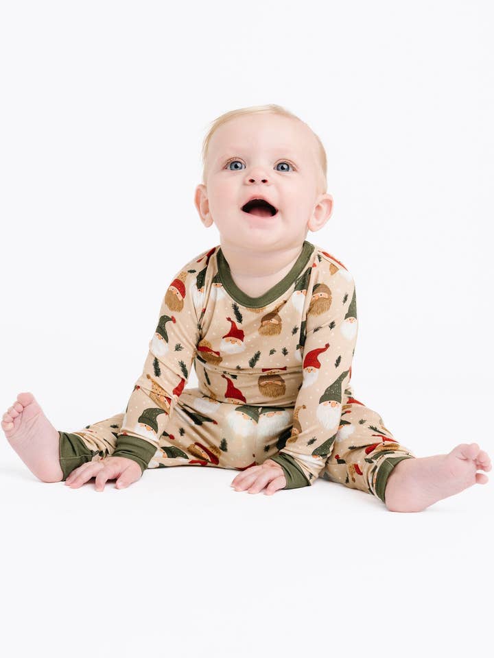 Little One Shop - Wholesale Sleepwear Set - Kids - Cozy Gnomes Bamboo Set9