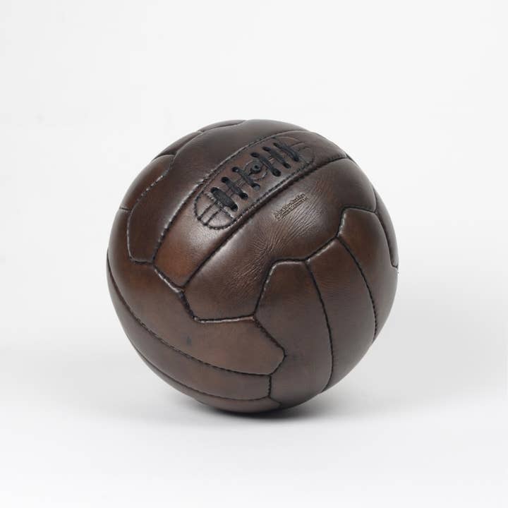 John Woodbridge Makers – wholesale Sportbollar – VINTAGE LÄDER FOTBOLL 1950