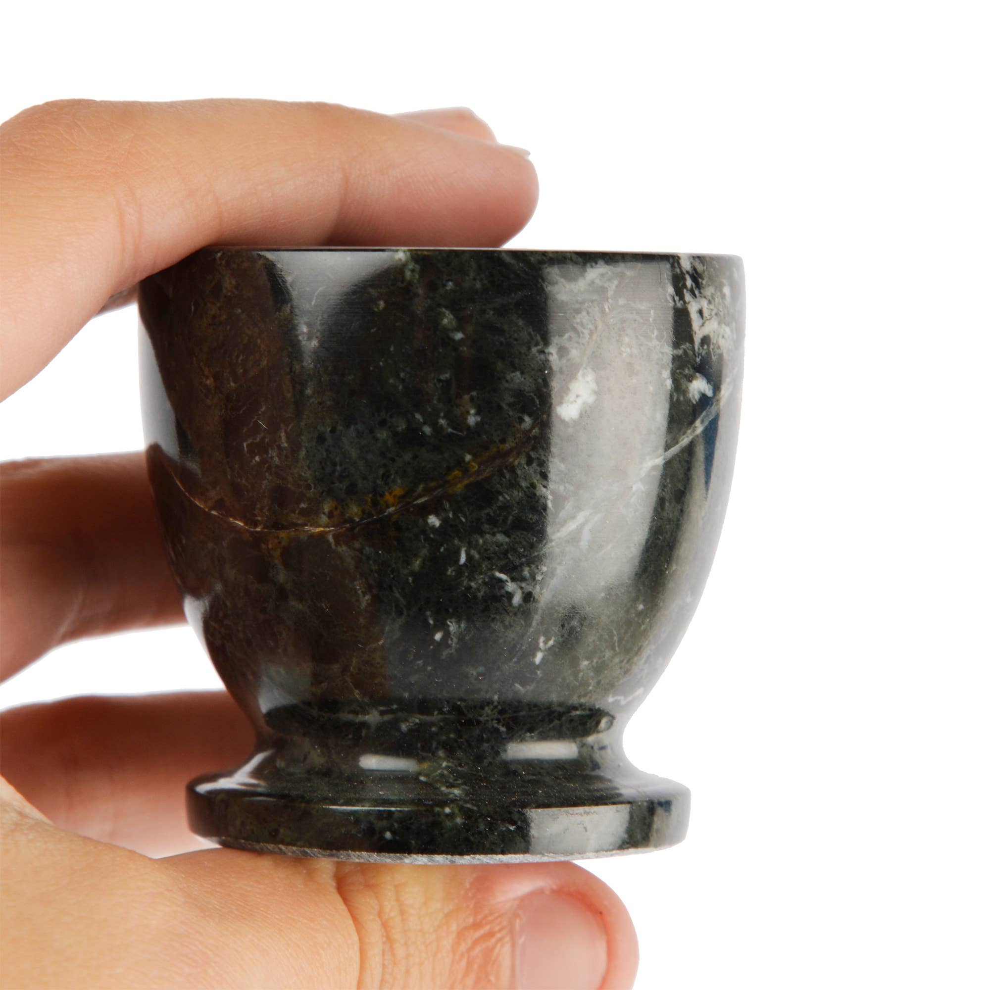 British Fossils – wholesale Egg cup/holder – Marble Egg Cups0