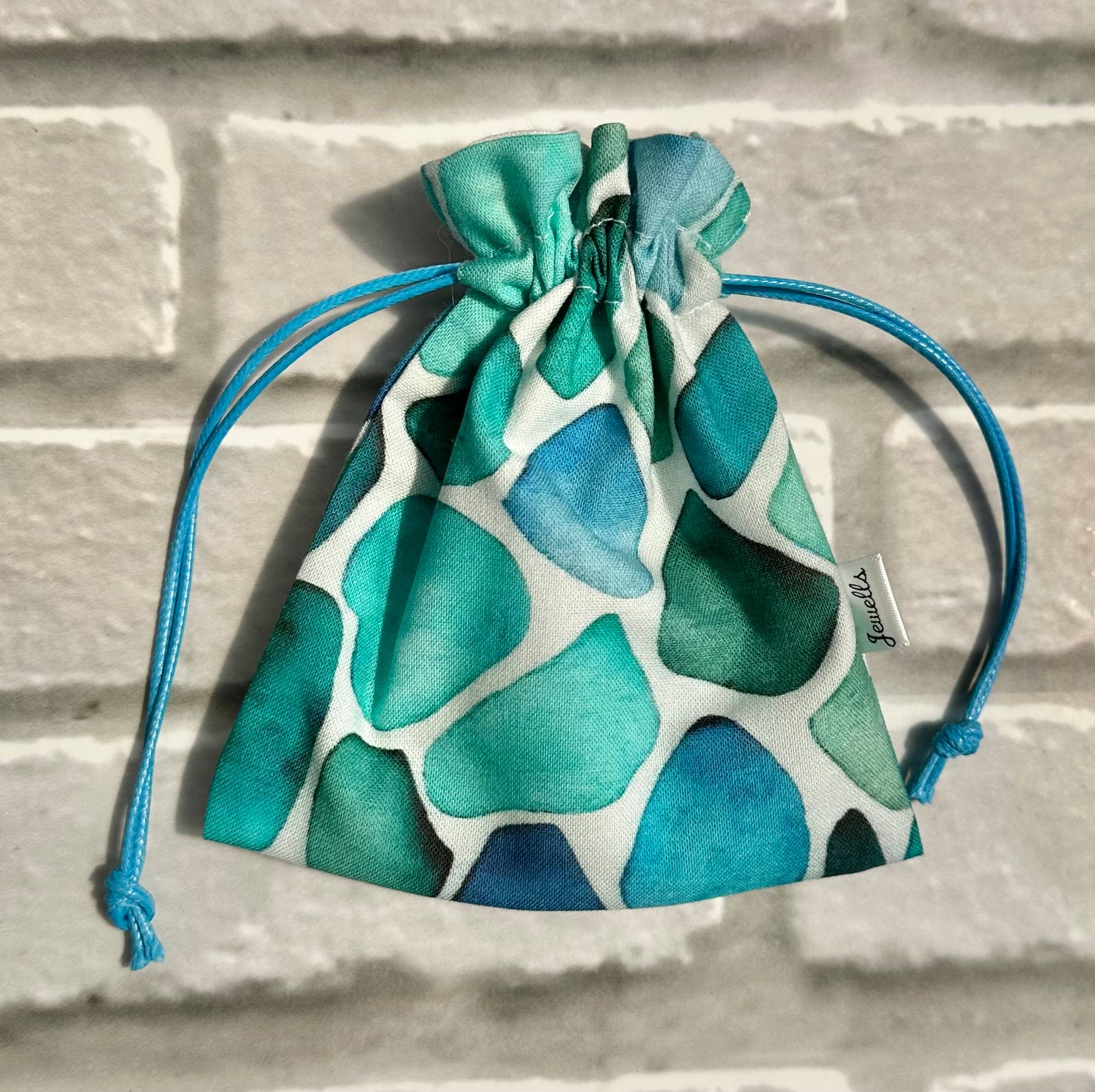 Jewells - Vente Pochette – femme - Sac de collecte de plage en tissu Sea Glass7