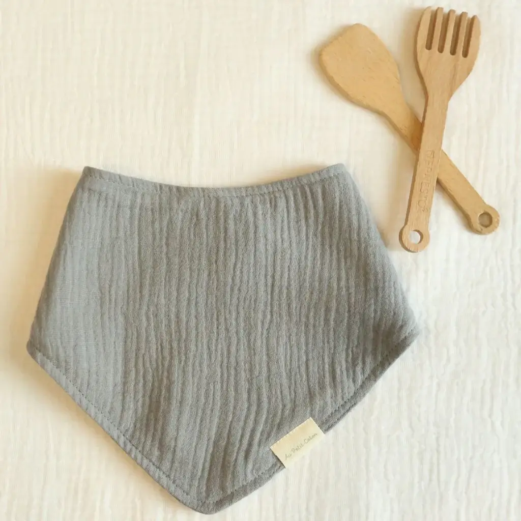 Au Petit Coton – Großhandel Bandana-Lätzchen – Baby-Bandana-Lätzchen TAM aus 100 % Bio-Baumwolle5