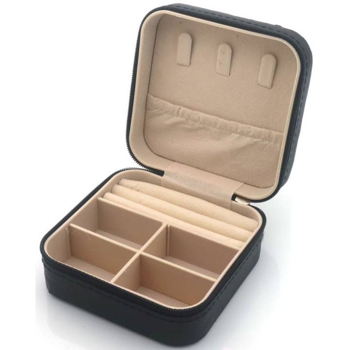 Officielmode - Wholesale Jewelry Box/Organizer - Travel Jewelry Box fabric 10 x 10 x 5 cm
