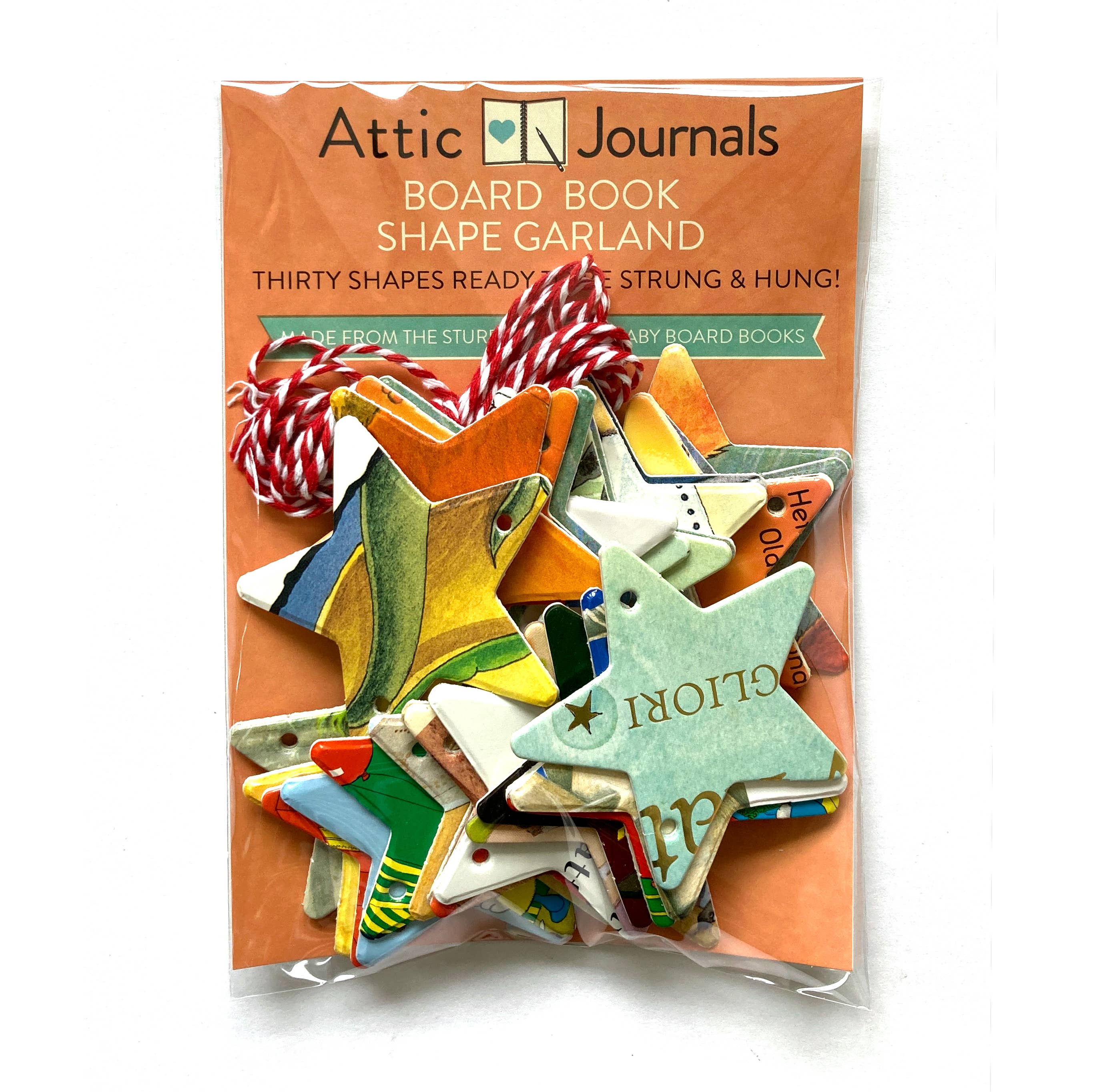 Attic Journals - Wholesale Bunting/Garland - Shape Garlands - STAR4