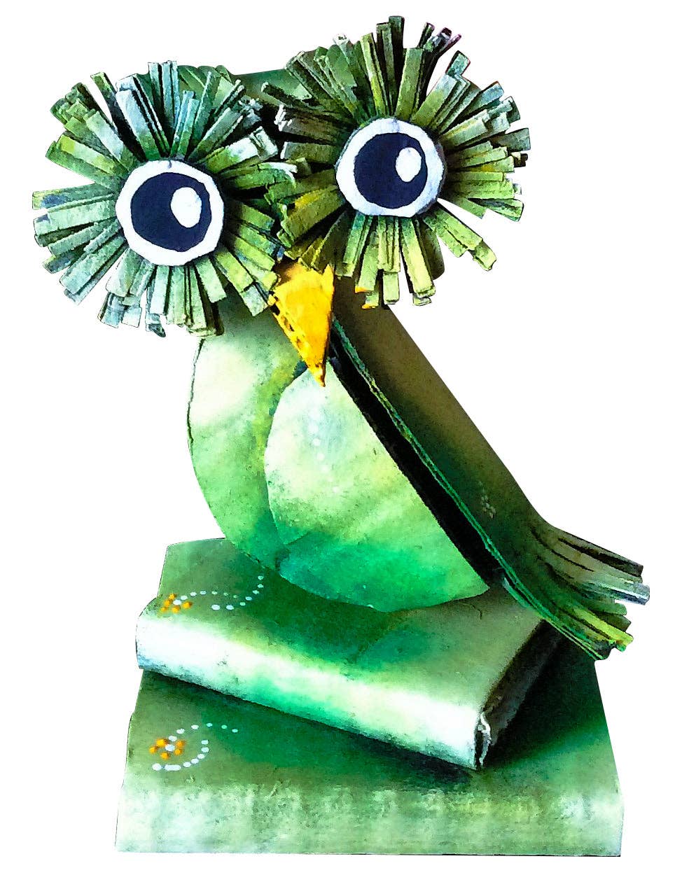 Ciclomanias - Venta al por mayor Escultura - Escultura de búho (mamá y búhos bebés incluidos)11