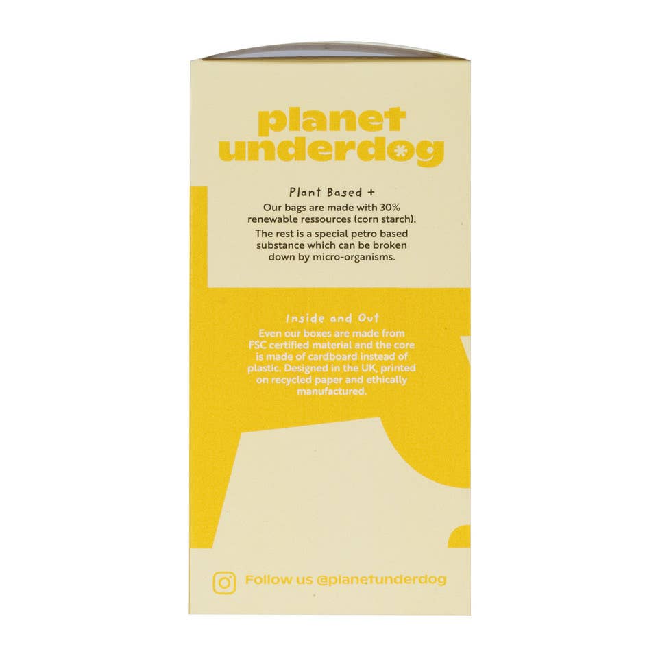Planet Underdog Ltd - Vendita all'ingrosso Sacchetto per la cacca - Sacchetti per Cacca di Cane Ecologici - Sacchetti Compostabili1