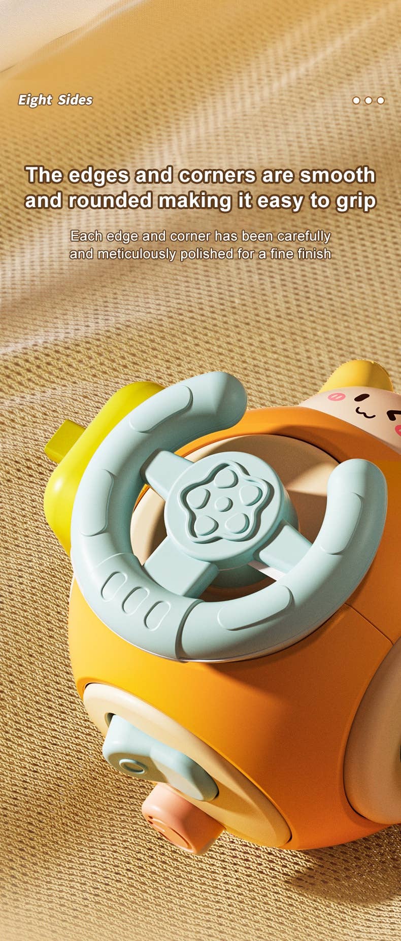 VIGOR - Wholesale Sensory Ball - Baby - Baby Toy Busy Ball Hand Grasping Ball Educational Sensory19