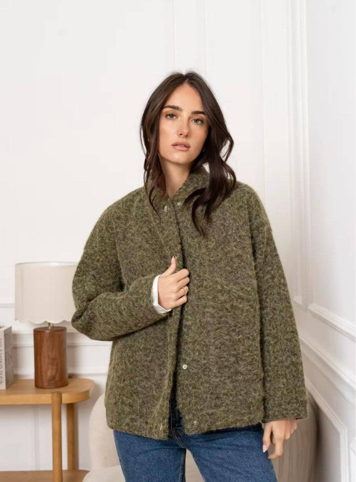 SWEET MAGIC MODA Y COMPLEMENTOS - Wholesale Jacket - Women's - CLOTH JACKET WITH INNER LINING0