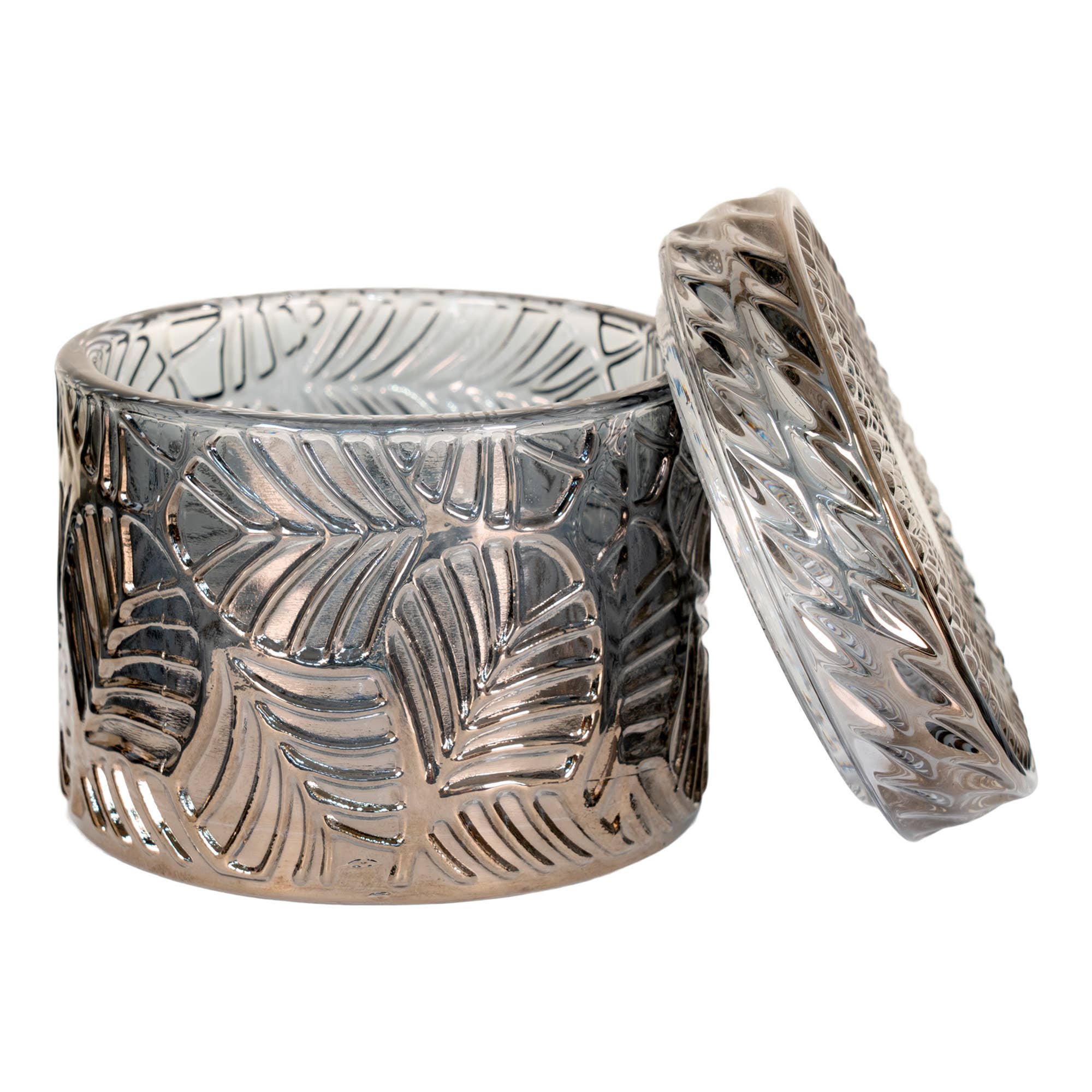 Jars in Smoked Glas - Set of 2 Jars for wholesale on Faire2