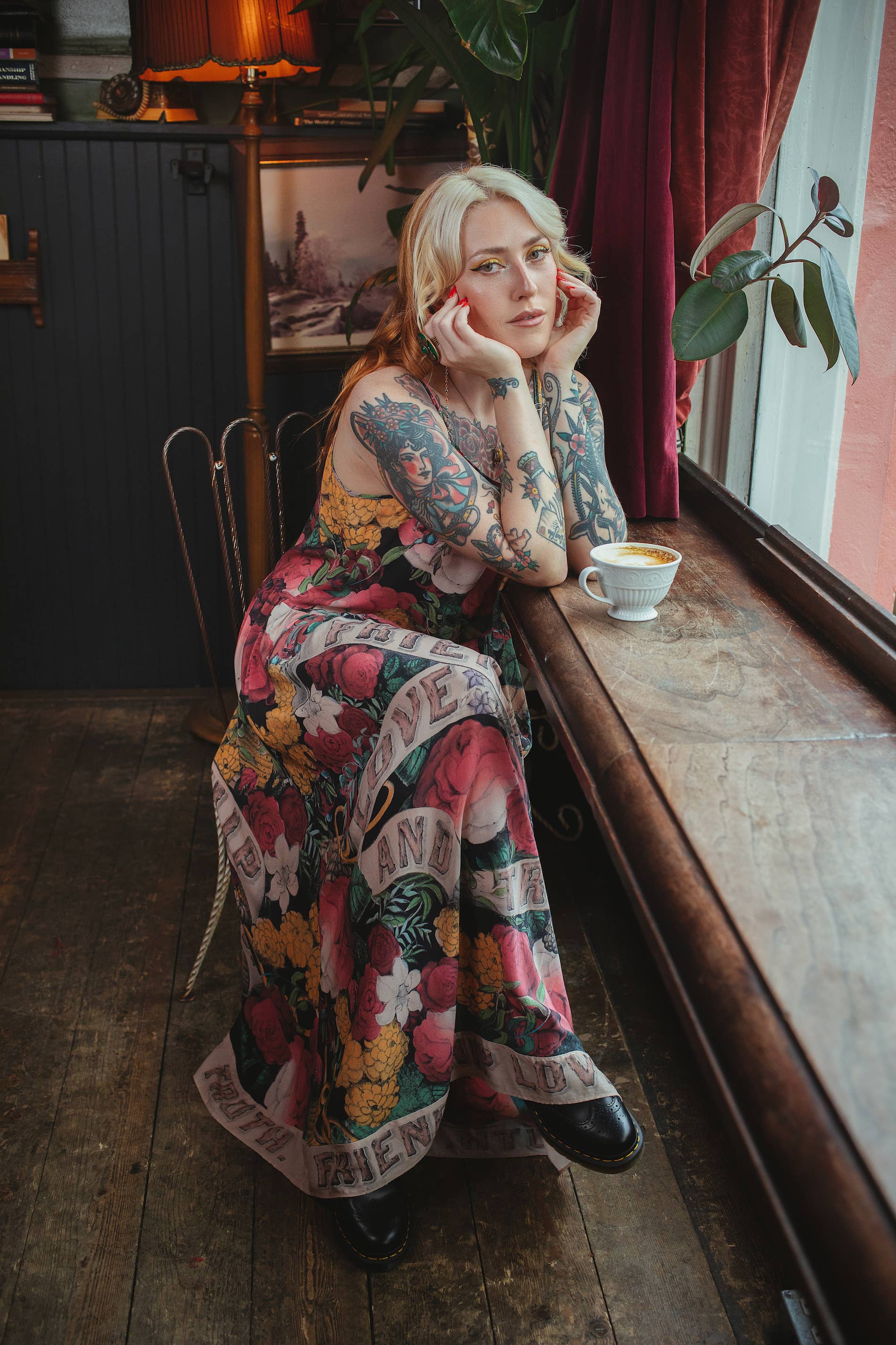 Market of Stars (USA) - Wholesale Dress - Women's - Friendship Love & Truth Bohéme Long Maxi Slip Dress6