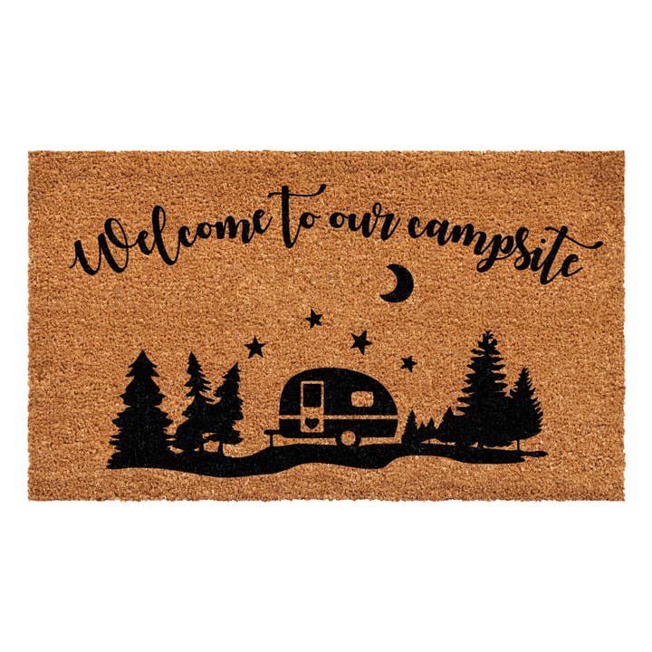 Welcome to our campsite Doormat for wholesale by Calloway Mills