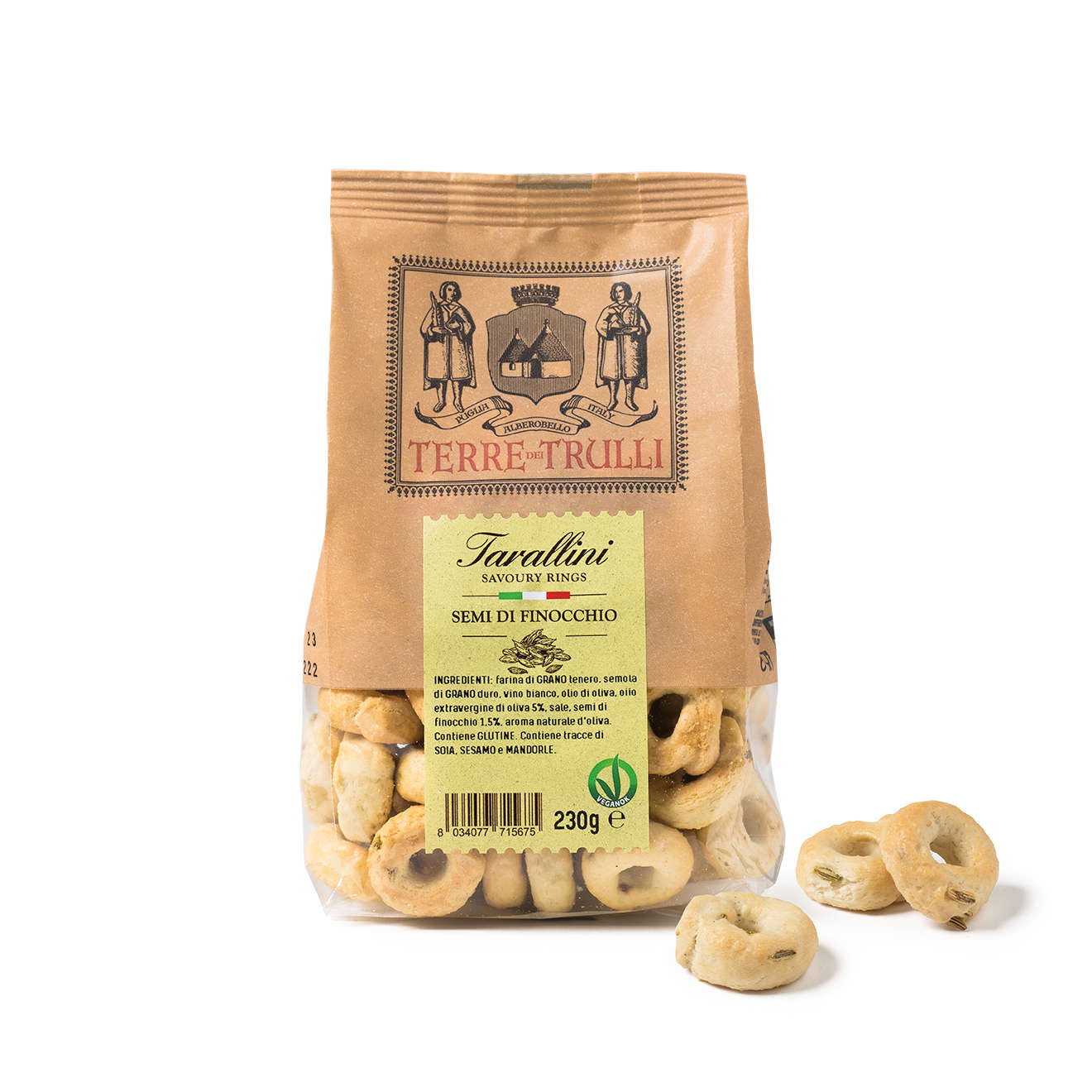 BEROLI S.A.R.L - Wholesale Puffed Snack - TARALLINI 200g3
