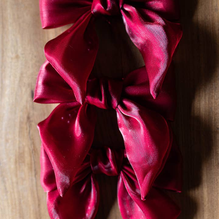 Luxe B Co - Wholesale Bow - Gift Wrapping - Bow Gauze Red set of 36