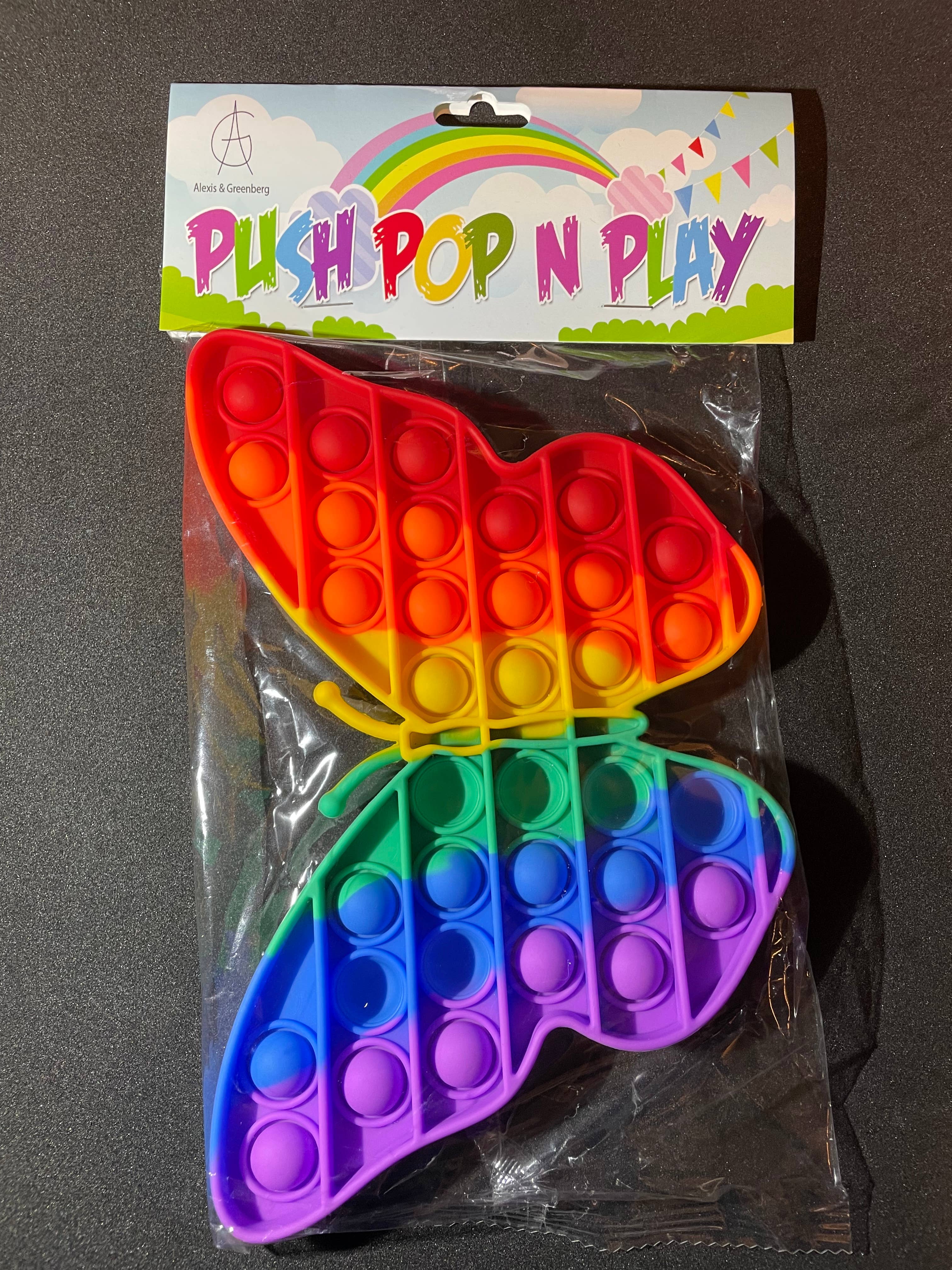 AlexisandGreenberg - Wholesale Fidget Toy - Kids - A & G Assorted Multi Color Push Pop Bubble Pop Fidget Toys6