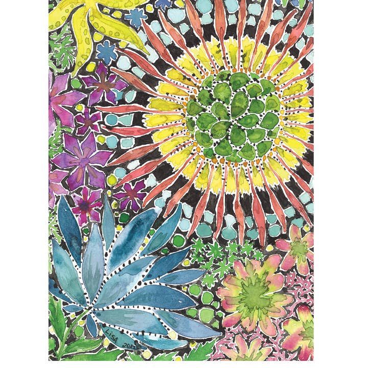 Summer Stars - Watercolor Art Print for wholesale by Moonbug