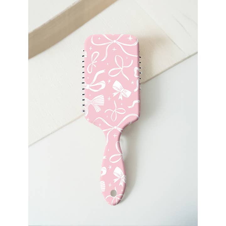 1 the Woman - Wholesale Hair Brush/Comb - Valentine's Day Gifts Bow Print Anti-Static Air Cushion Comb