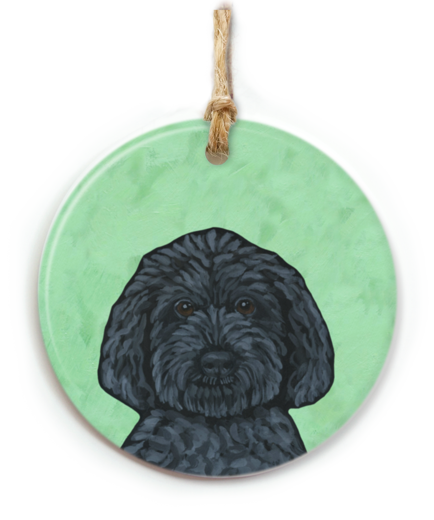 The Cheery Pet - Wholesale Ornament - Golden Doodle Dog Ornament3