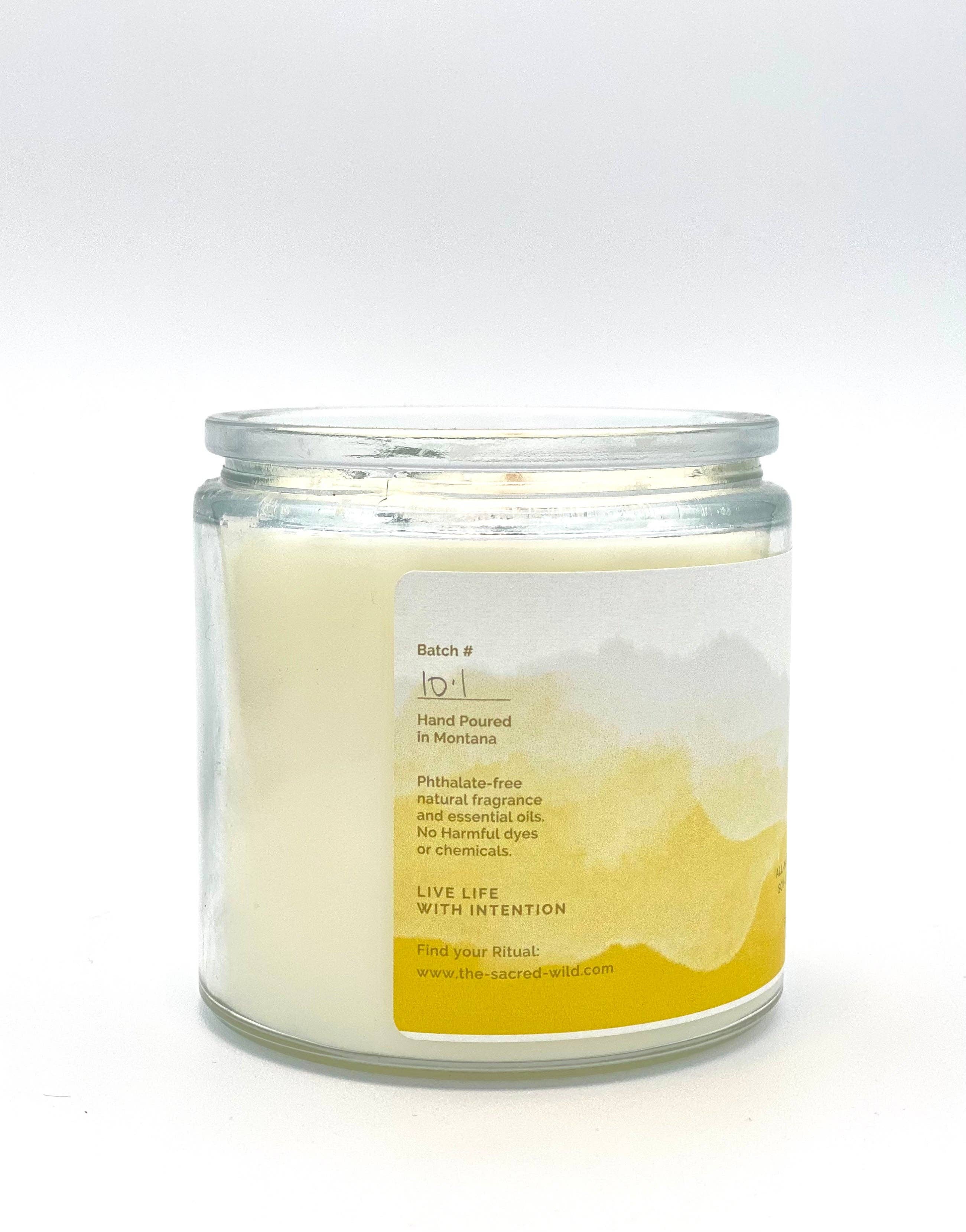 The Sacred Wild Candle Co - Wholesale Jar/Filled Candle - Joy Intention Candle1