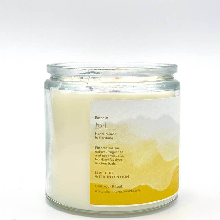 The Sacred Wild Candle Co - Wholesale Jar/Filled Candle - Joy Intention Candle1