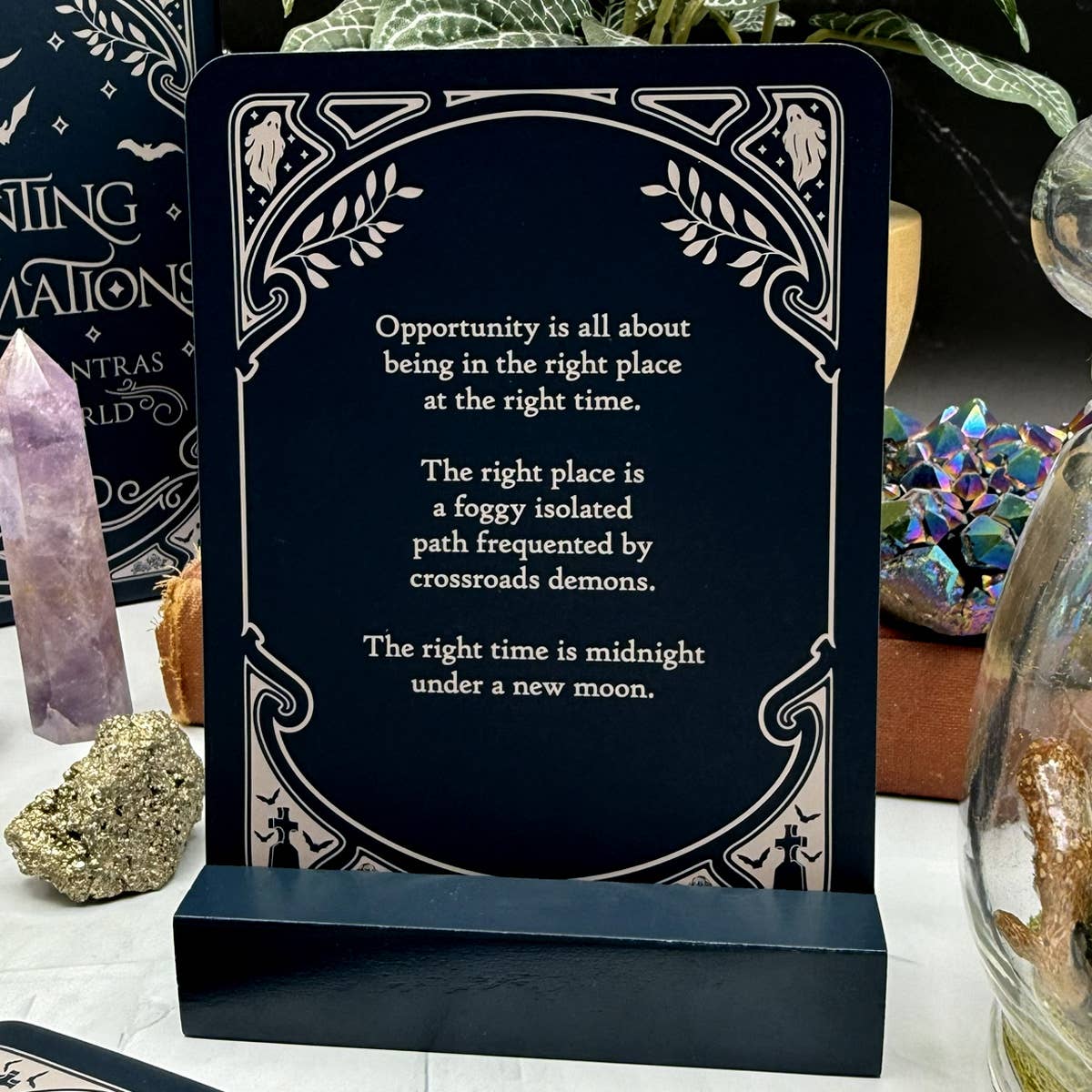 Boredwalk - Wholesale Decorative Tabletop Object - Haunting Affirmation5