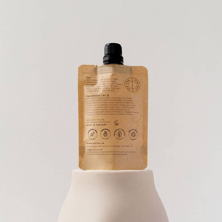 Elä Wellness Ltd - Vente Crèmes/lotions pour les mains - Crème pour les mains à la vitamine E Nurture No 2 100 ml1