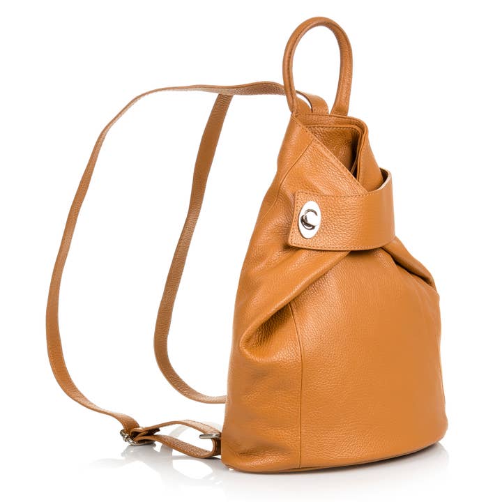 FIRENZE ARTEGIANI - Venta al por mayor Bolso con correa - Mujer - Edvige Bolso mochila Mujer.Piel auténtica Dollaro1